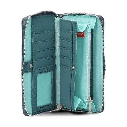 Geldtasche Zwei (dunkelgrün, L) (402400059)