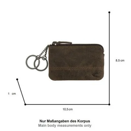 Schlüsseltasche Camel (dunkelbraun) (423500006)